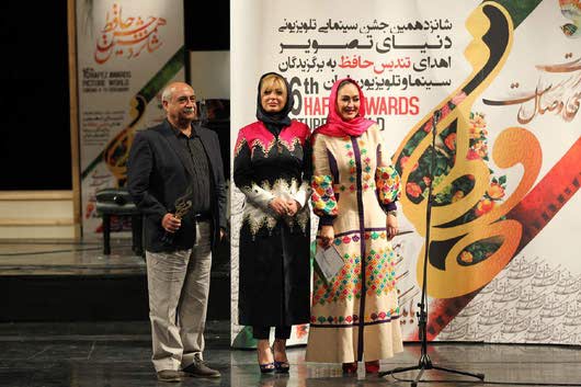 عکسهای بازیگرها در مراسم شانزدهمين جشن حافظ 16 سال 1395 +برندگان جوایز